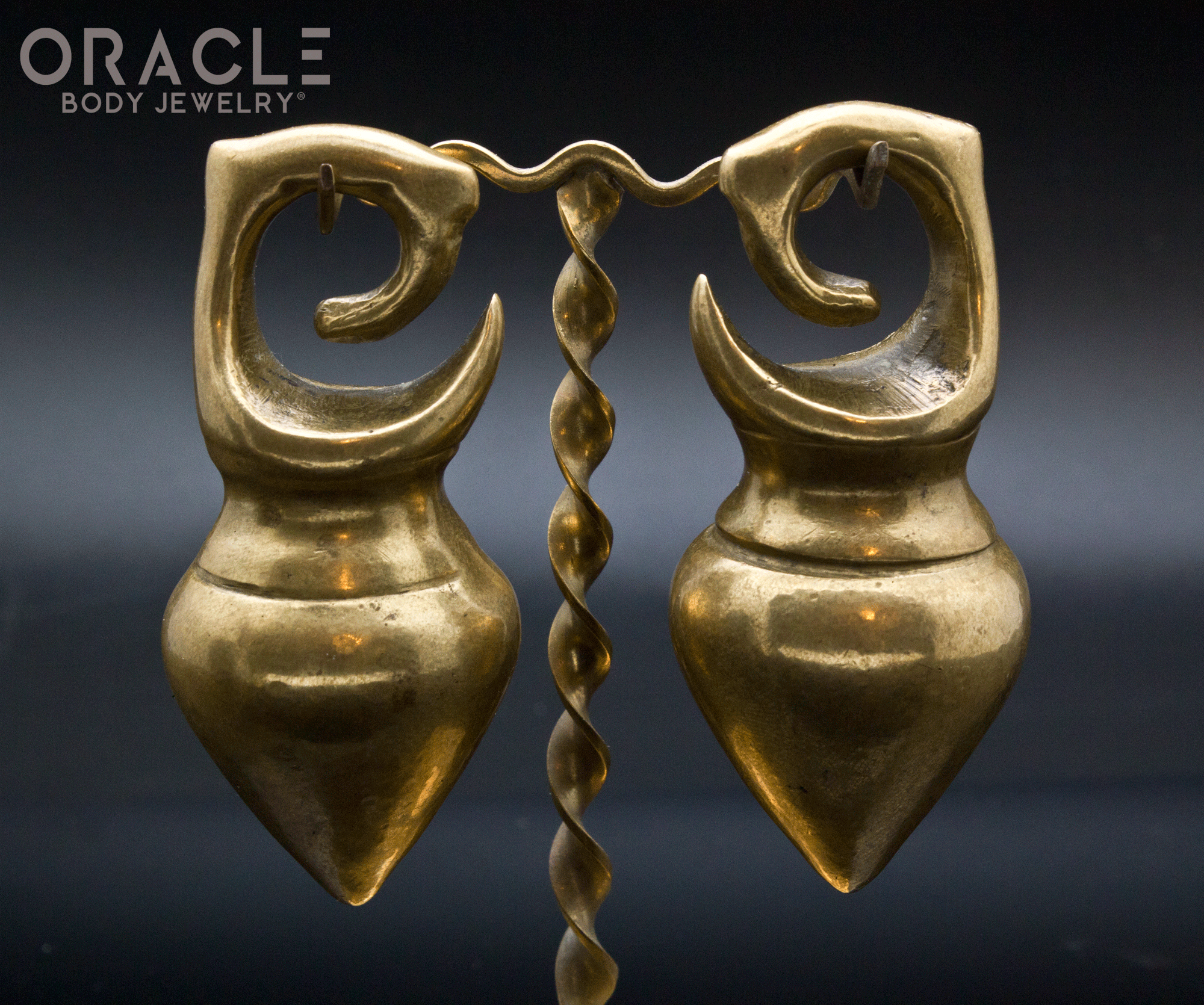 Old Dayak Pear Spinning Top Weights