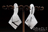 Tourmalated Quartz Faceted Mini Pear Weights