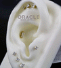 14k Regal with Baguette Diamond Threadless End