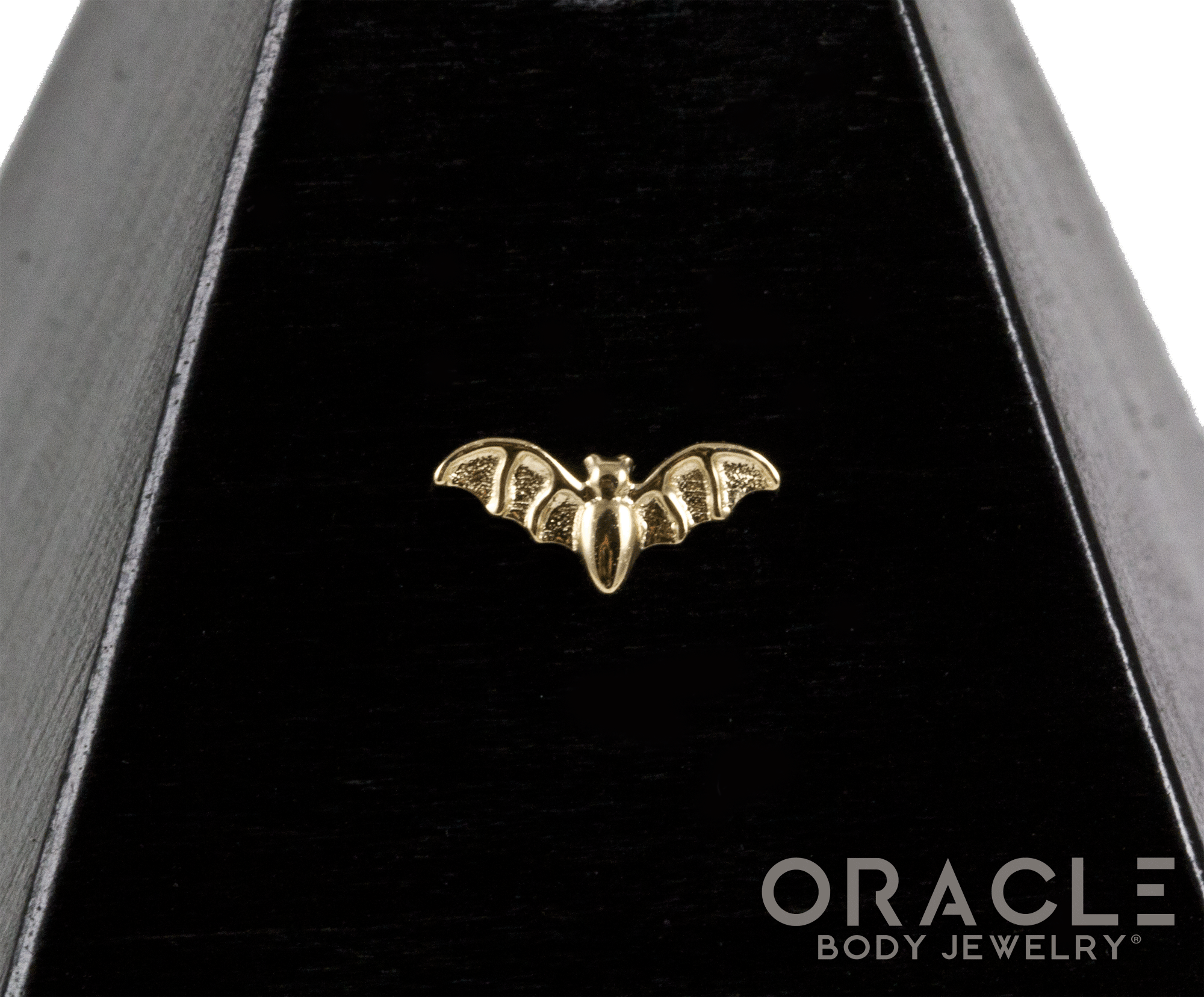 14k Twilight Bat Threadless End
