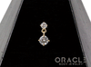14k Diamond Dangle Threadless End