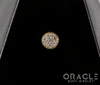 14k Diamond Orbit Threadless End