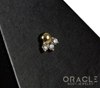 14k Triple Glitz Threadless End