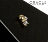 14k Triple Glitz Threadless End