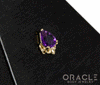 14k Deco with Amethyst Threadless End