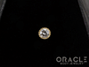 14k Textured Round Diamond Threadless End