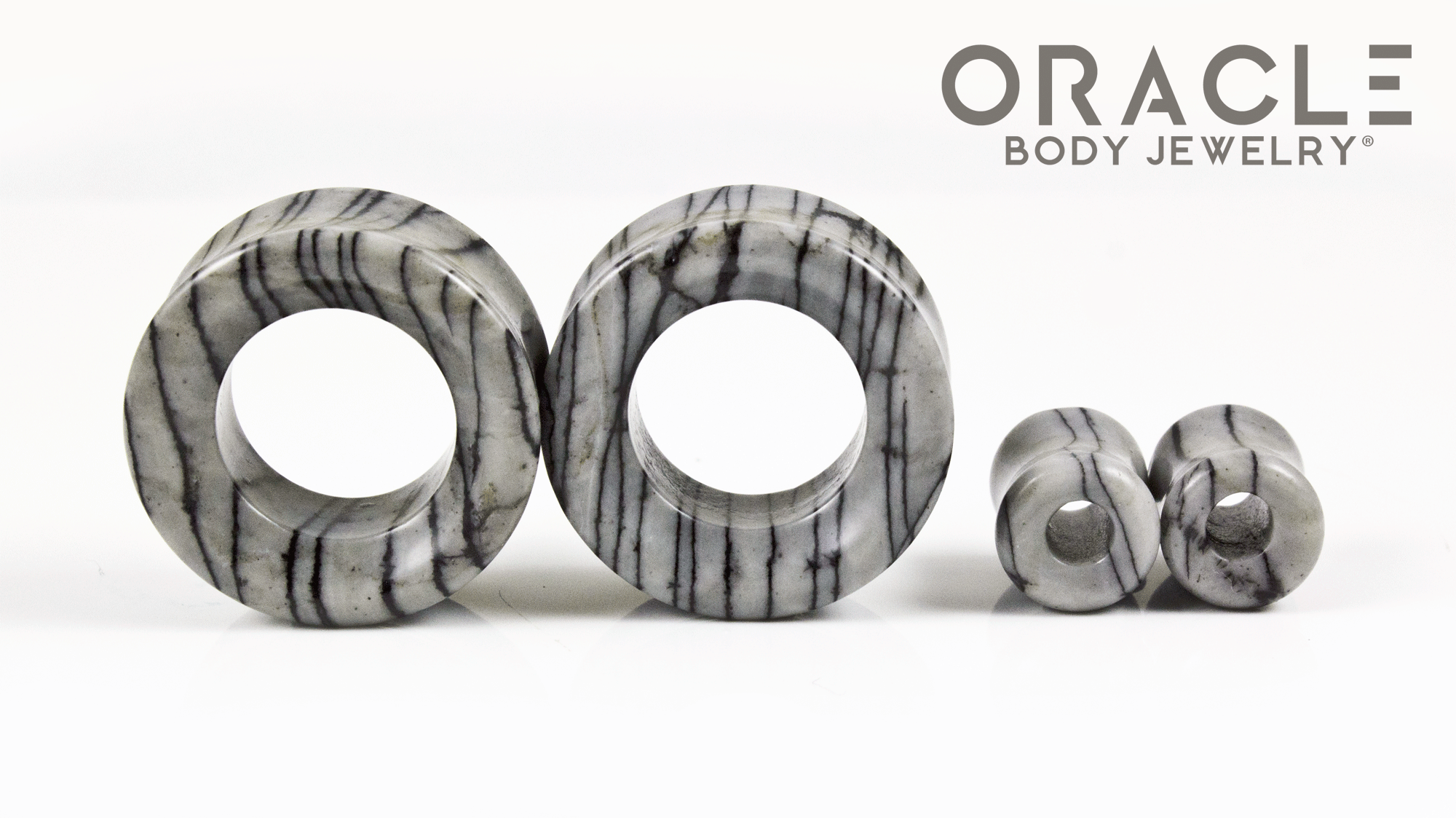 Picasso Jasper Eyelets / Tunnels