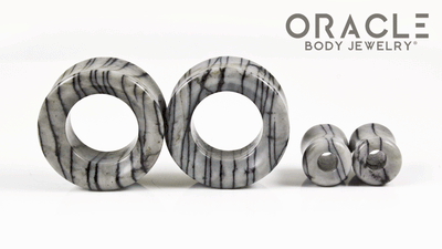 Picasso Jasper Eyelets / Tunnels