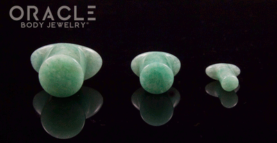 Amazonite Labrets 8g Through 1/2"