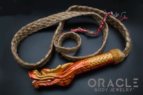 Ceremonial Whip from Phuket Thailand