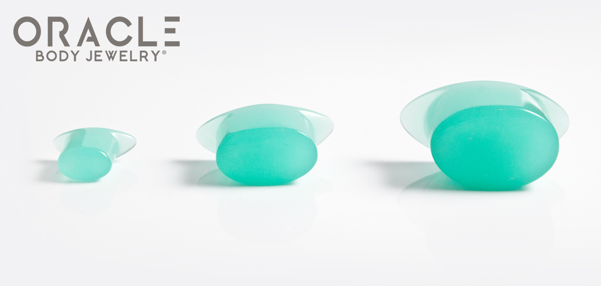 Mint Opalite Oval Labrets 2g Through 3/4"