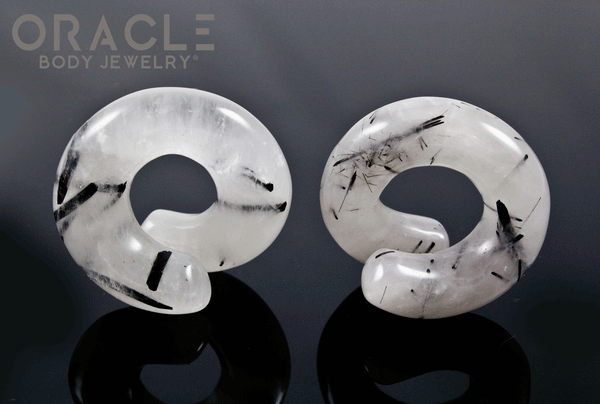 Small Tourmalated Quartz Coils