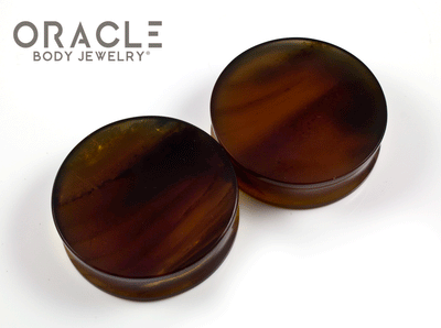 1-3/4" (44mm) Amber Plugs
