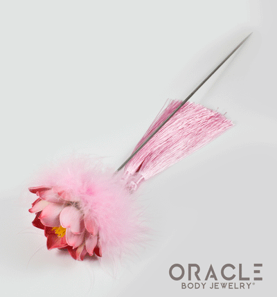 Ceremonial Floral Cheek Spear