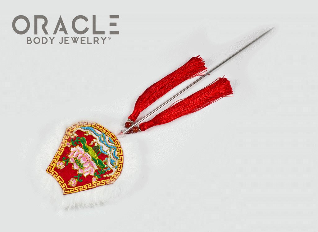 Ceremonial Cheek Spear