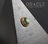 14k Labradorite Threadless Gold End