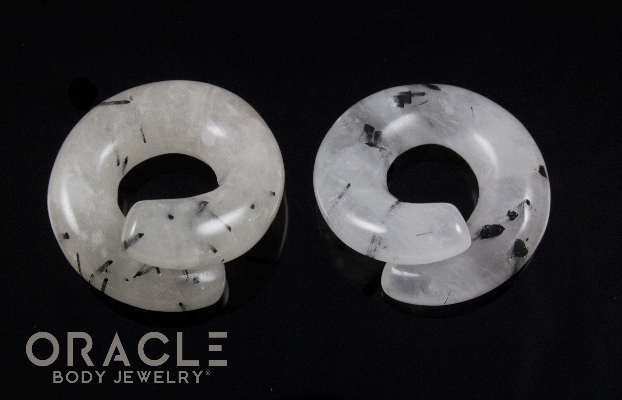 Small Tourmalated Quartz Coils