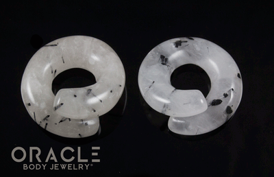 Small Tourmalated Quartz Coils