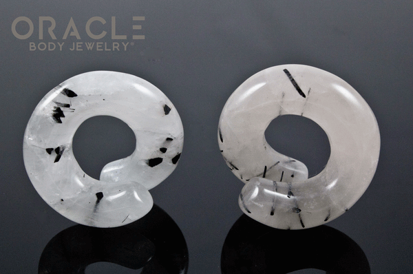 Small Tourmalated Quartz Coils