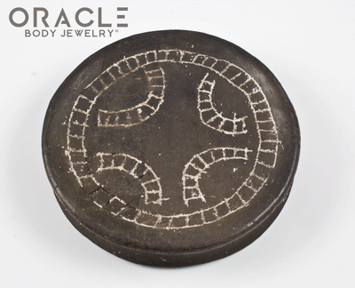 Mursi Clay Lip Plate