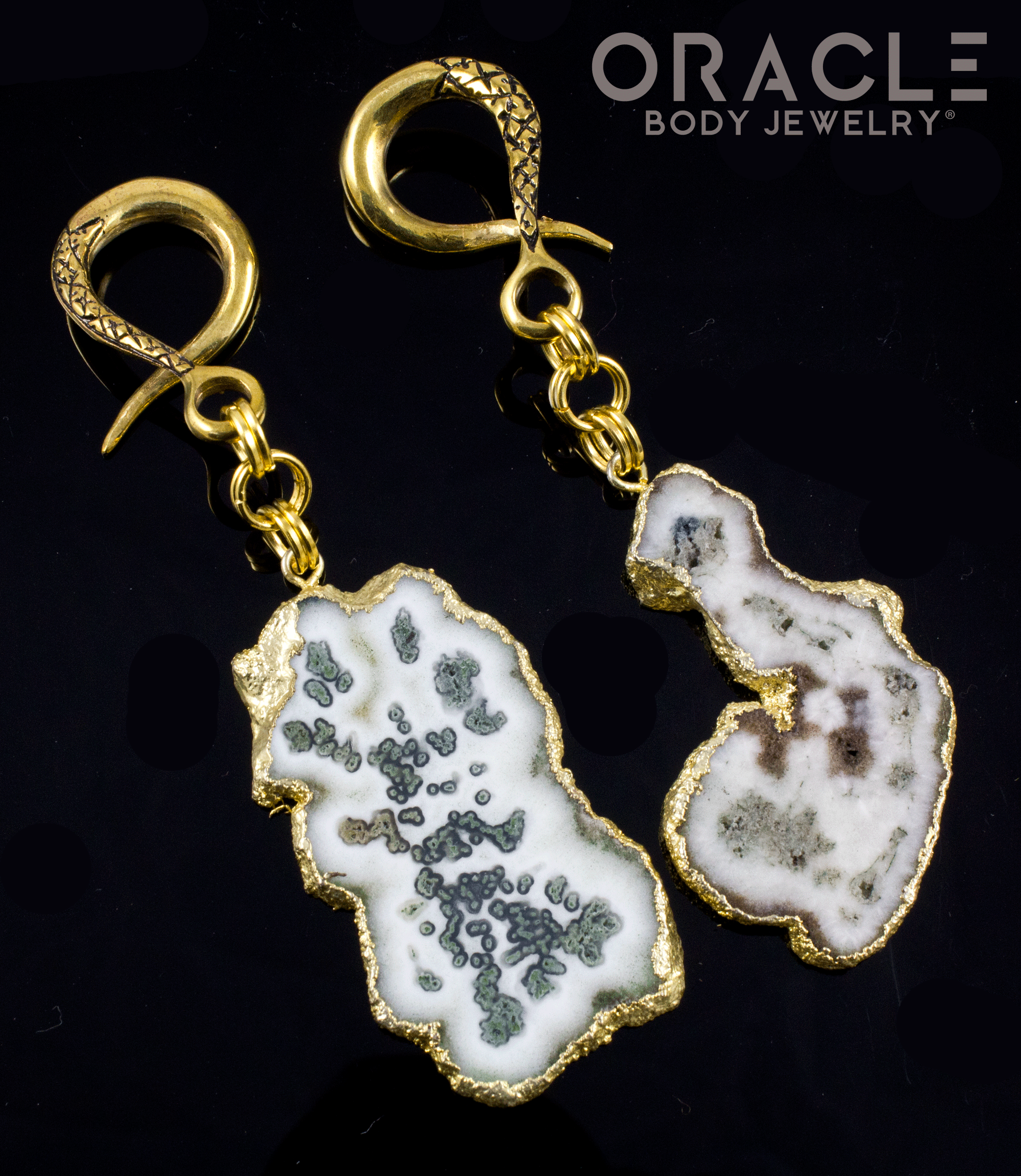 Crossover With Gold Plated Stalactites