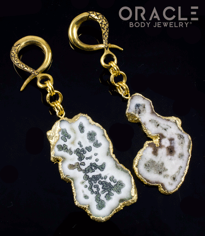 Crossover With Gold Plated Stalactites