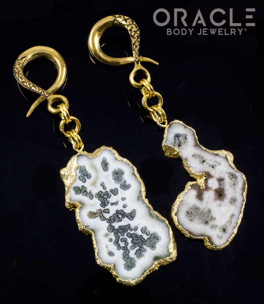 Crossover With Gold Plated Stalactites