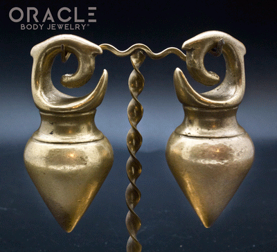 Old Dayak Pear Weights