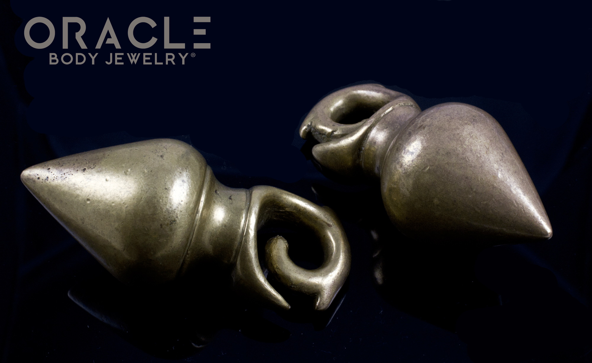 Old Dayak Pear Weights