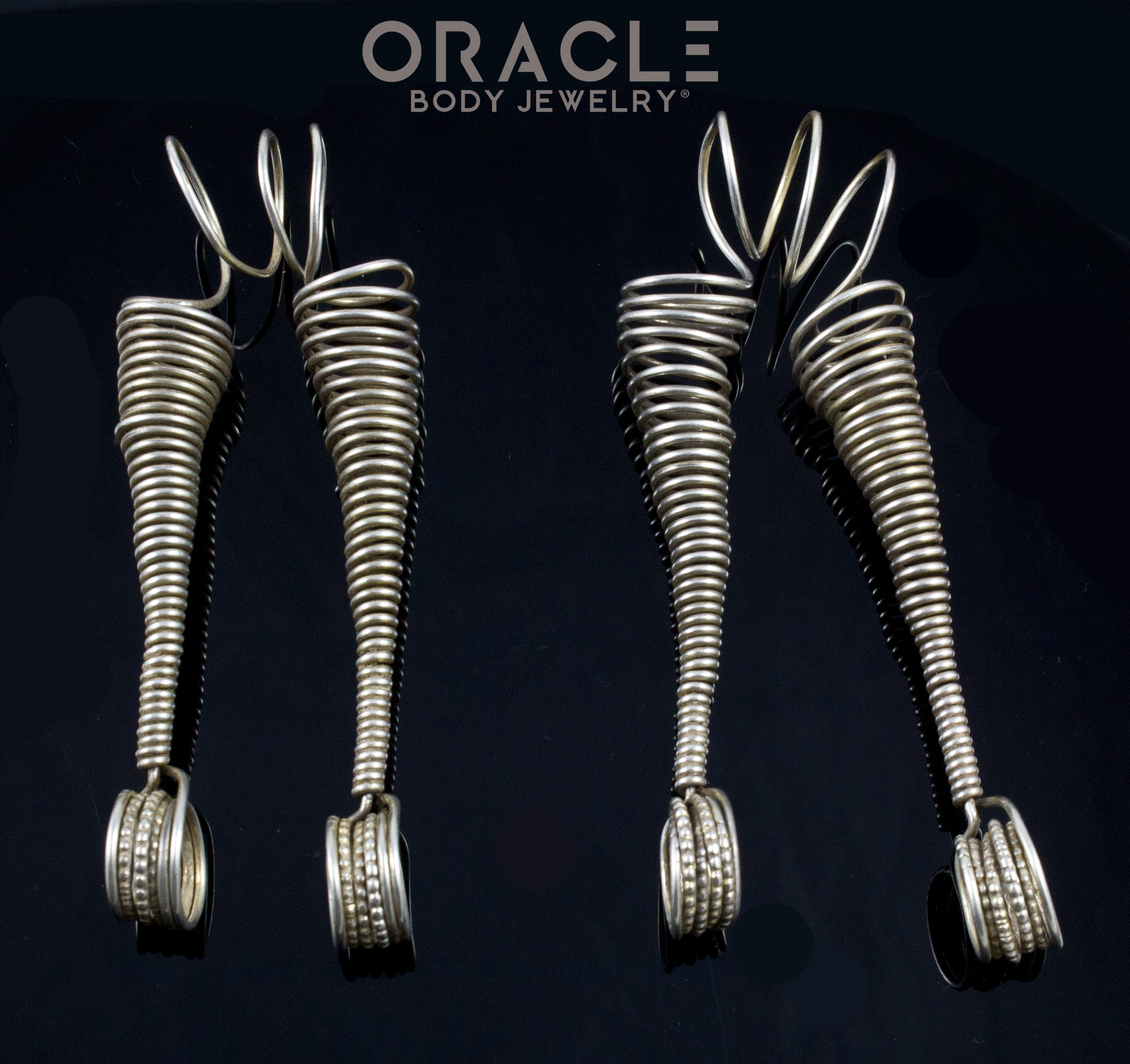 Old Kachi Rabari Wire Nagla Earrings