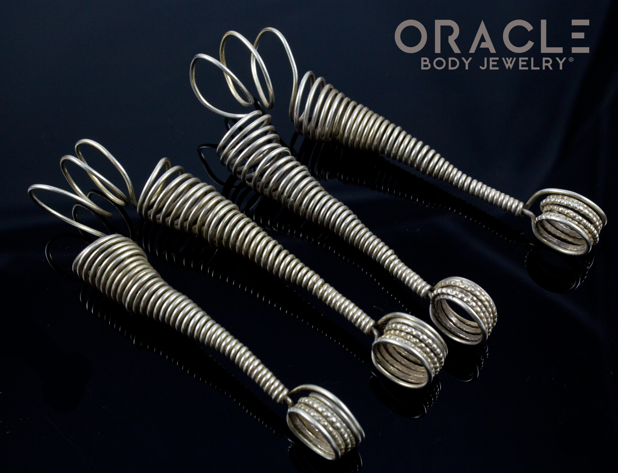 Old Kachi Rabari Wire Nagla Earrings