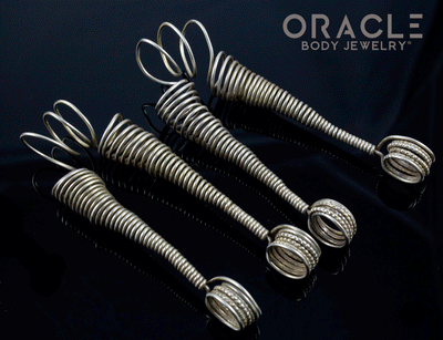 Old Kachi Rabari Wire Nagla Earrings