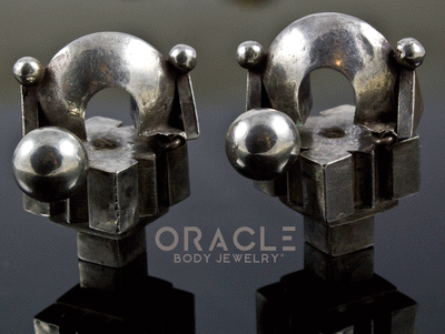 Old Silver Thandatti Ear Weights (Earrings)
