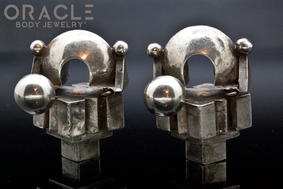 Old Silver Thandatti Ear Weights (Earrings)