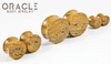 Yellow Ocean Jasper Double Flare Plugs