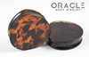 2" Amber Teardrop Plugs
