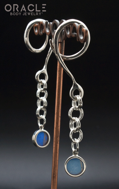 Sterling Silver Crossover With Natural Butterfly Wings