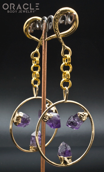 Crossover With Gold Plated Amethyst Wheels