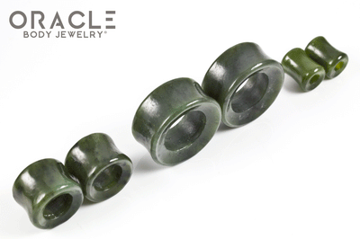 Nephrite Jade Tunnels / Eyelets