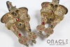 Old Dhebaria Rabari Double Coned Naglai Earrings