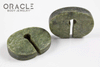 Old Serpentine Stone Split Weights