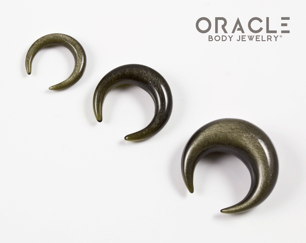 Gold Obsidian Pinchers