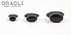Black Obsidian Oval Labrets 2g Through 3/4"