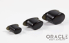 Black Obsidian Oval Labrets 2g Through 3/4"
