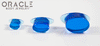 Sapphire Blue Quartz Oval Labrets 2g Through 3/4"