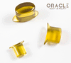 Honey Quartz Oval Labrets 2g Through 3/4"