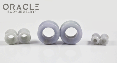 Jadeite (Lighter Toned) Eyelets / Tunnels