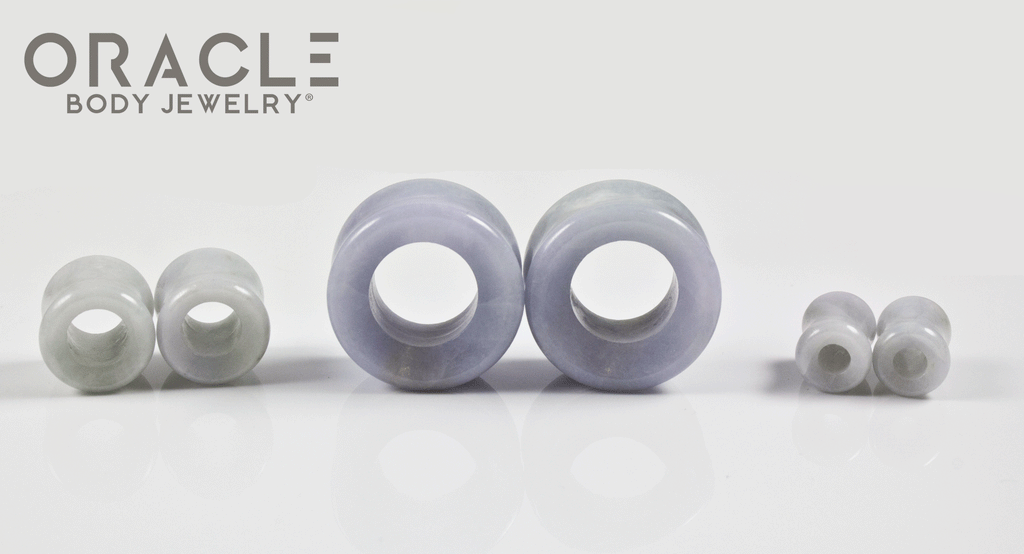 Jadeite (Lighter Toned) Eyelets / Tunnels