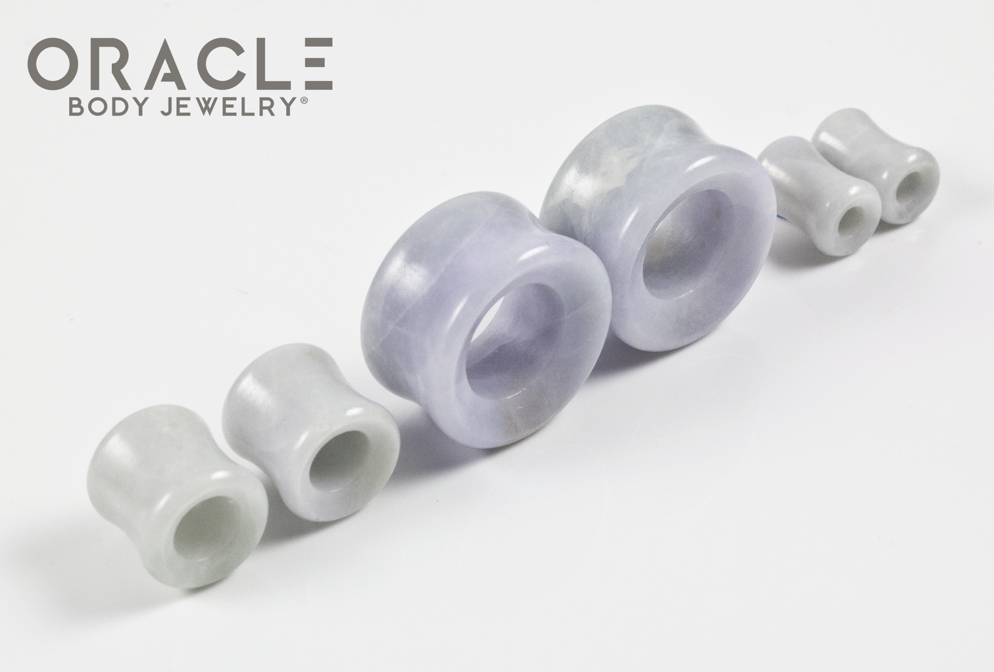 Jadeite (Lighter Toned) Eyelets / Tunnels