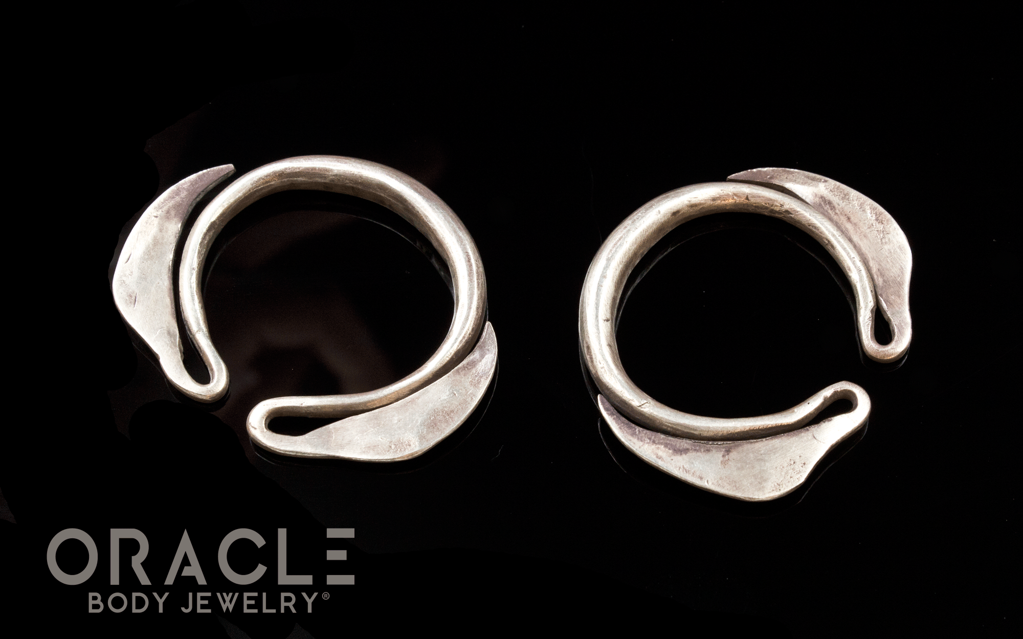 Old Silver Hmong Earrings